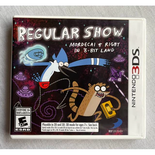Regular Show Mordecai & Rigby Nintendo 3DS