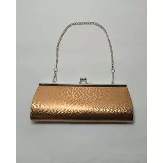 Bolsa de Mão Baguete Feminina Alça Corrente Elegante