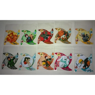 Kit Cartas Naruto Shuriken com 45 Cards linha SS