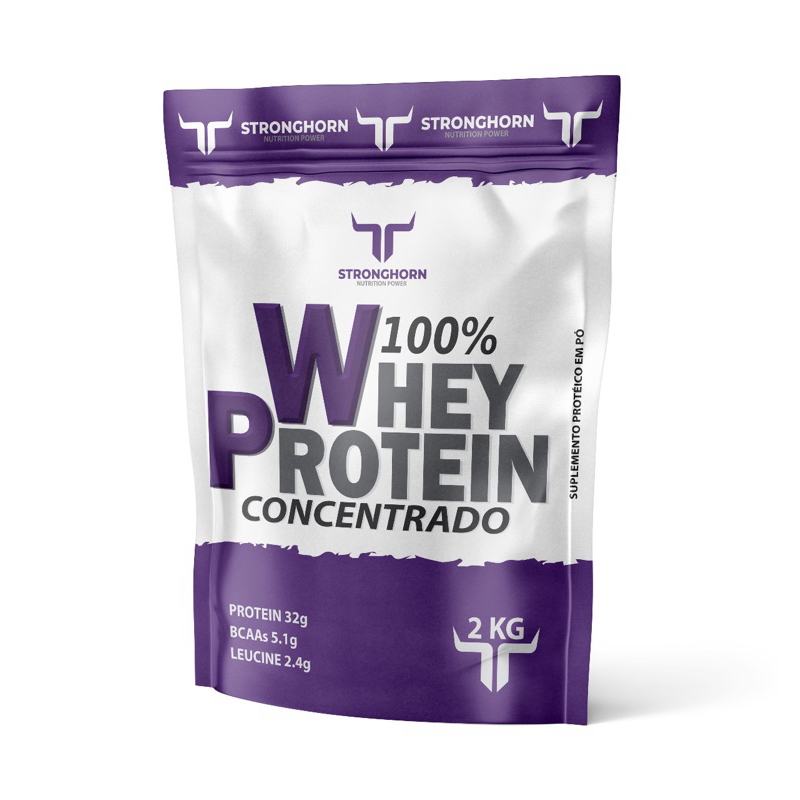 Whey Protein 100% Stronghorn 2kg Concentrado