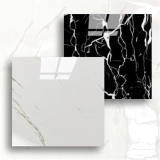 KIT COM 10 PLACAS MARMORE ADESIVAS ALTO BRILHO PAREDE E PISO