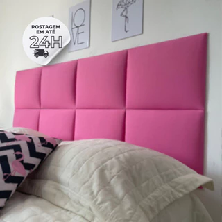Cabeceira Estofada em Módulos Decorativo Uma Placa 40x30 cm ( Valor Ref. 1PÇ)