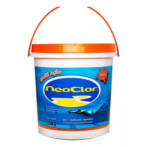 Neoclor Cloro 3 em 1 Multiação 10kg | Shopee Brasil