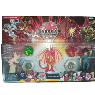 Bakugan Battle Planet Aquos Cyndeous Figura De Ação pop-open