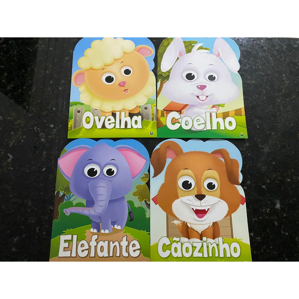 Kit com 4 Livros Infantil - Quem Sou Eu | Shopee Brasil