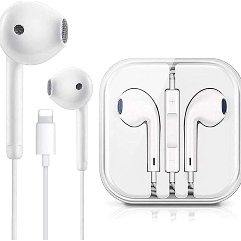 Fone de Ouvido para iPhone 6,7,8,,11,12,13,14 Tipo C LACRADO | Shopee ...