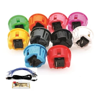1 Placa zero delay + 12 botões similar Sanwa!
