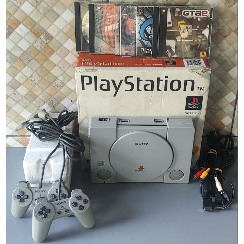 Ps1 modelo fat desbloqueado Playstation play1
