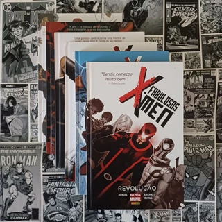 HQ - Fabulosos X-Men NOVA MARVEL (6 VOLUMES) (COMPLETO) - QUADRINHOS - MARVEL COMICS