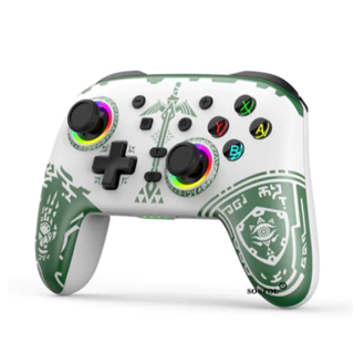 Controle para Nintendo Switch Vilcorn Original RGB compativel com PC / PS4 / Android / IOS com Pads Traseiros Pro Controller Joy Con