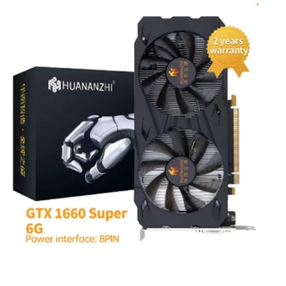 Placa De Vídeo Nvidia Huananzhi Gtx 1660 Super 6gb