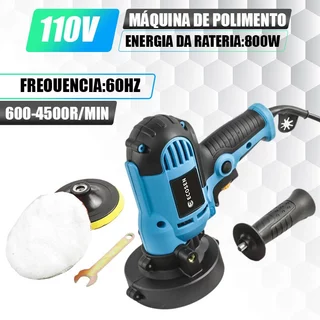 Politriz Lixadeira Multifunções Automotiva angular 5 Polegadas 800w 125mm - Voltagem 110v