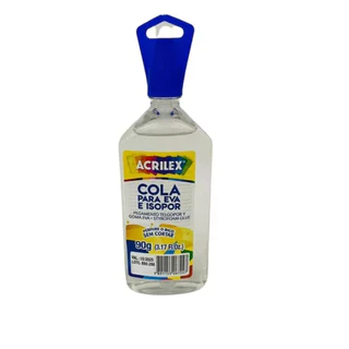 COLA EVA ISOPOR ACRILEX - 90 GRAMAS