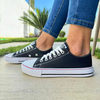 Tênis All Casual AII Star Clássico Cano Baixo Feminino Masculino Adulto Infantil