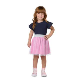 CONJUNTO INFANTIL SAIA MENINA REF 25038