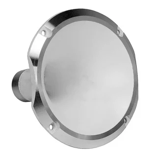Cone Corneta Aluminio Hl 1425 Branco Boca P/ Driver Com Rosca 1 Polegada