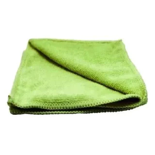 Toalha Flanela Microfibra Verde 47x77cm 230 Gsm - Detailer