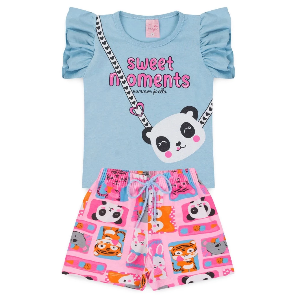 Conjunto Infantil Menina Verão