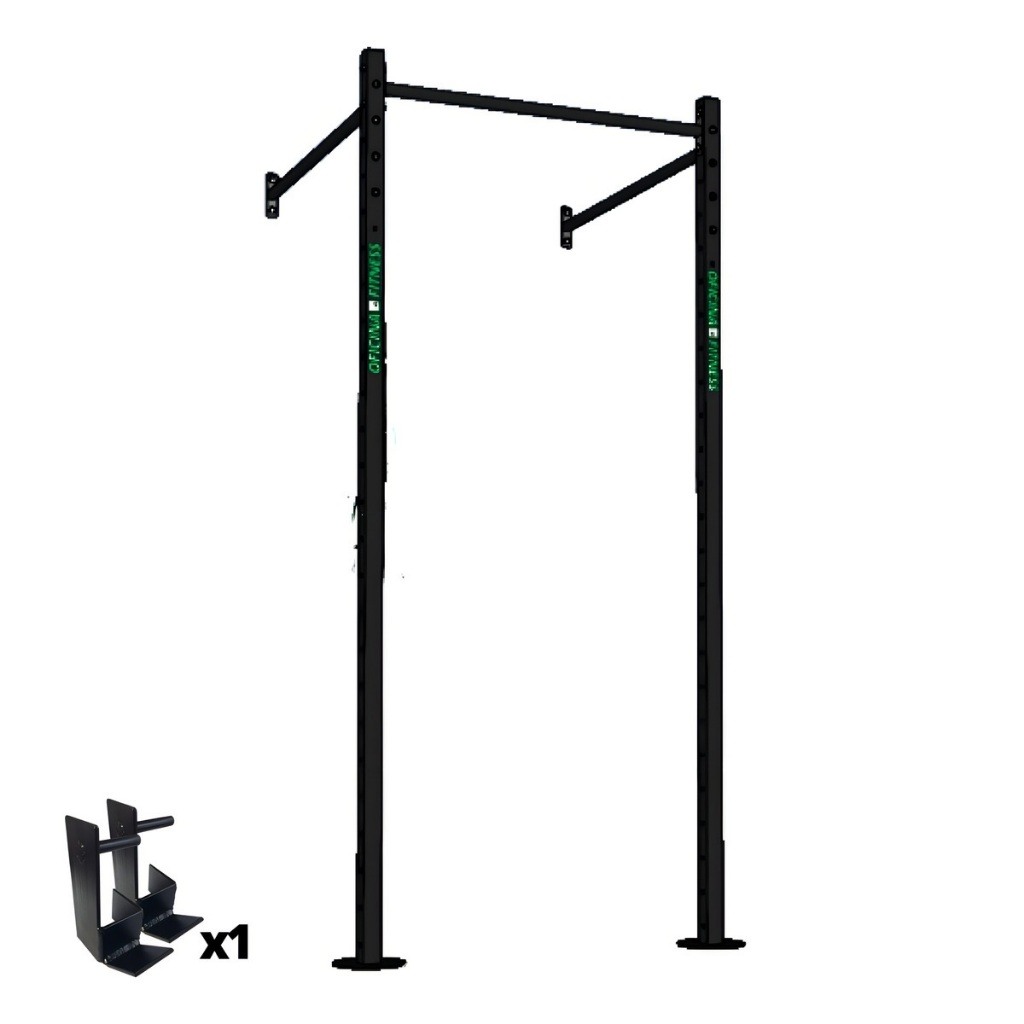 Rack para Academia Treino CrossFit Pull Up barra fixa Agachamento Supino