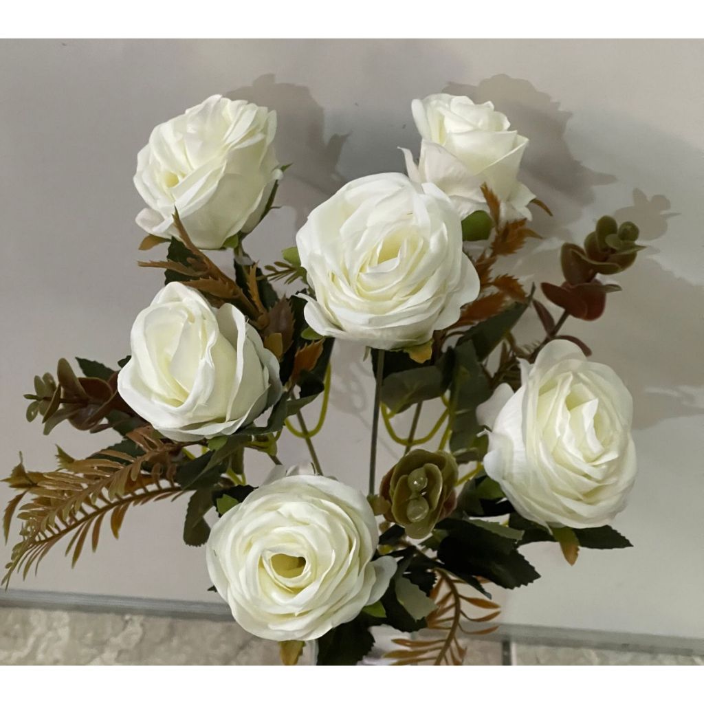 Rosa Com 6 Flores (CC903) | Shopee Brasil