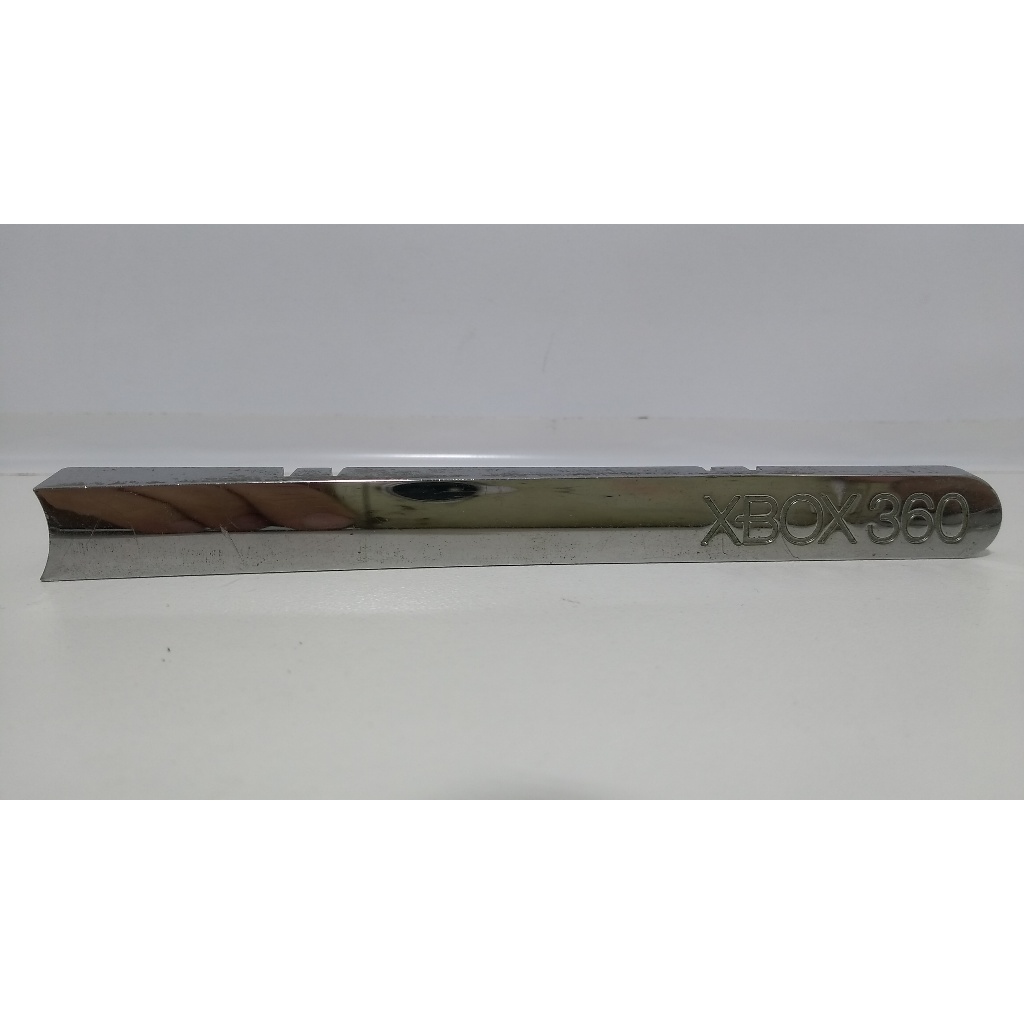 Tampa Da Bandeja Drive + Botão Eject Xbox 360 Fat Cromado