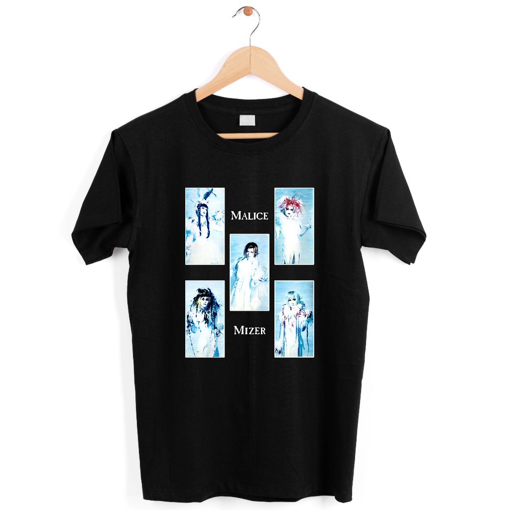 Camiseta Malice Mizer Membros Banda Visual Kei JRock 100% Algodão