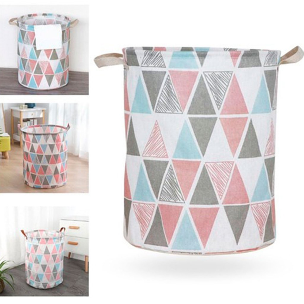 Cesto Organizador De Brinquedo e Roupa Suja Dobrável Premium