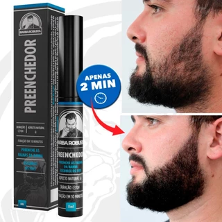 Preenchedor escurecedor barba robusta original
