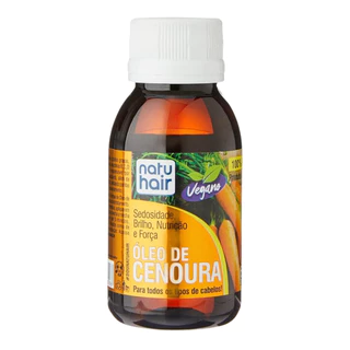 Óleo Capilar de Cenoura NatuHair 60ml