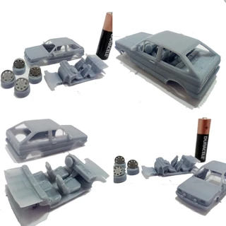 MINIATURA GOL GTi escala 1/64 impressão 3d