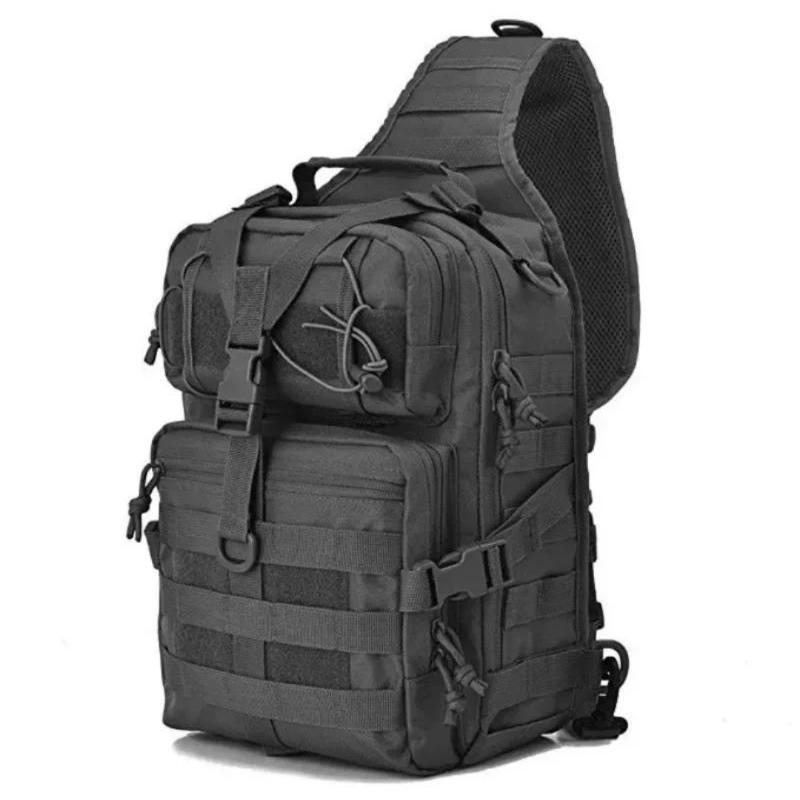 Mochila 20L Tatica Oxford Sling Sling RoverBolsa de Ombro Molle Outdoor Camping com alça ajustável
