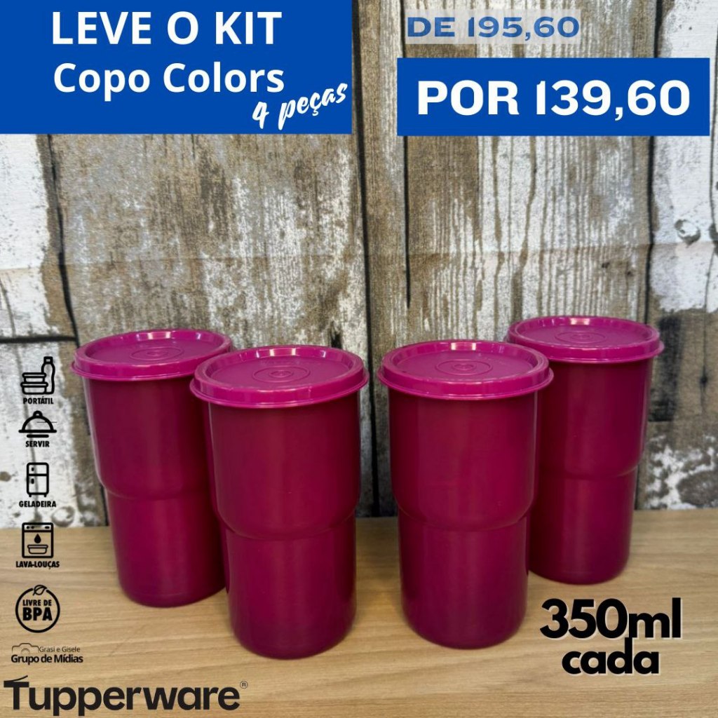 Tupperware PDA Linha Floresta 09/2024 | Shopee Brasil