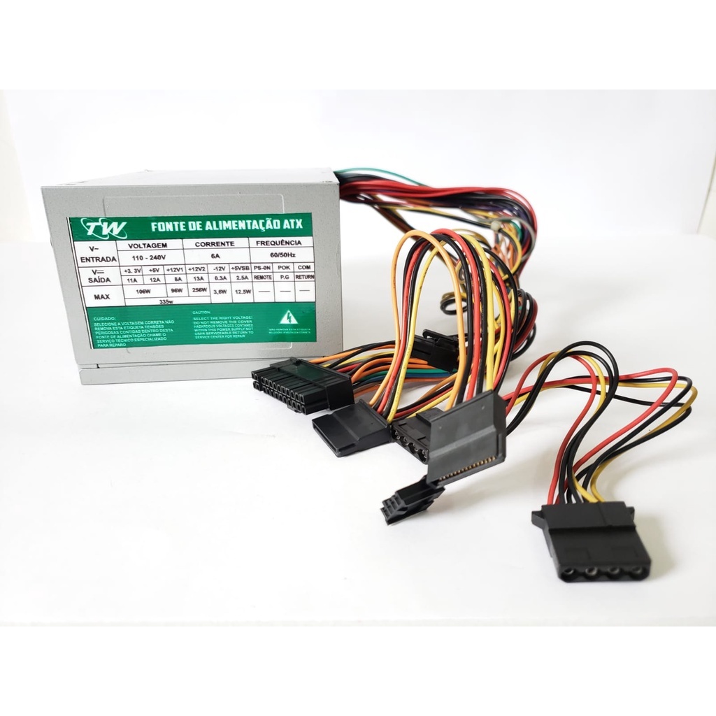 Fonte De Alimentação Silencioso Para Pc