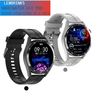 Smartwatch GT4 Pro Atualizado V2.4 2024 Relogio de Braço Acessorios Masculino e Feminino