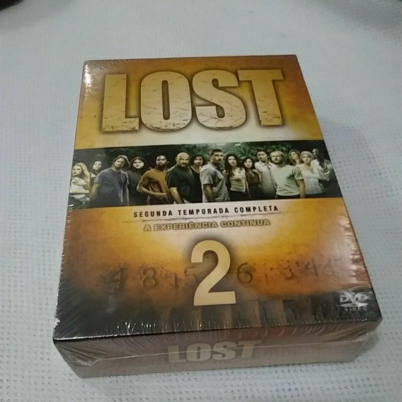 Dvd Série Lost Segunda Temporada Completa Lacrado | Shopee Brasil