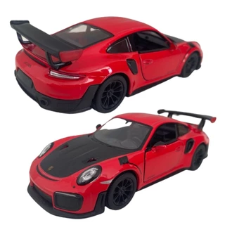 Miniatura Carrinho Coleção Porsche 911 GT2 Rs Vermelho - Escala 1/36