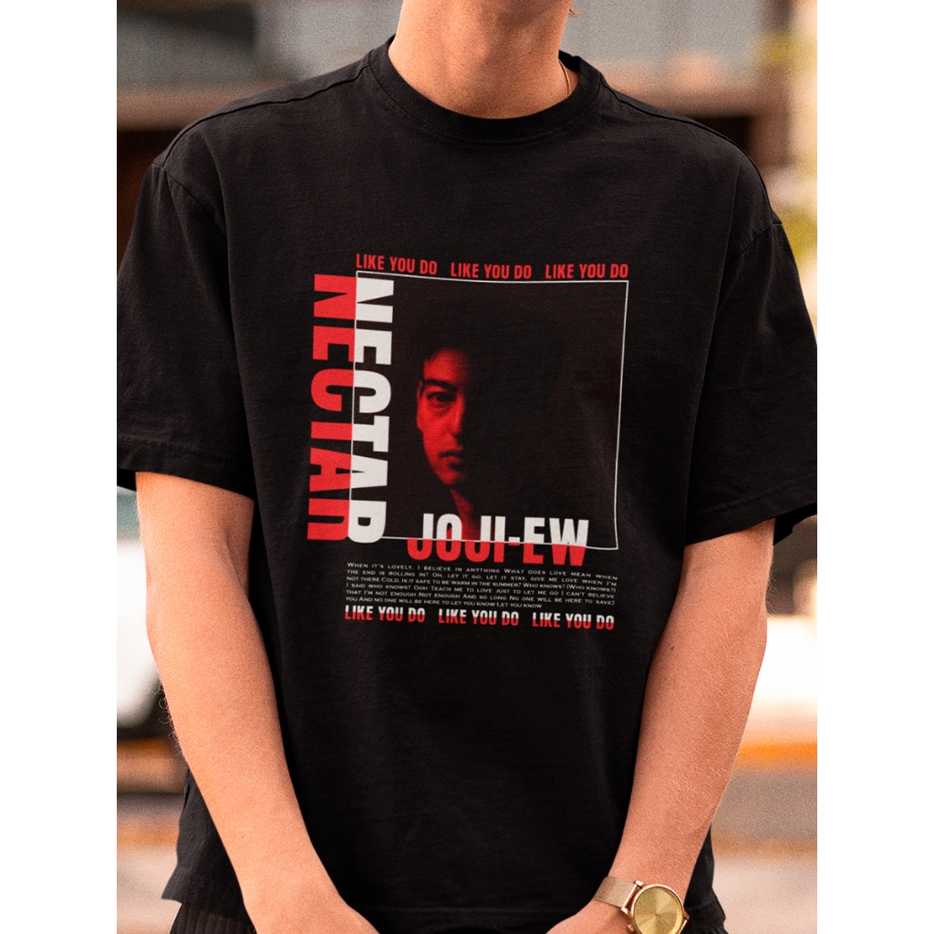 Camiseta Unissex Artista Joji-EW 100% Algodão Fio 30.1 - Preta