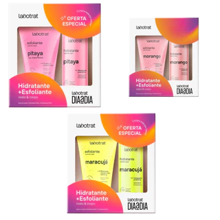 Kit Labotrat Dia a Dia Esfoliante 150g e Hidratante 190g