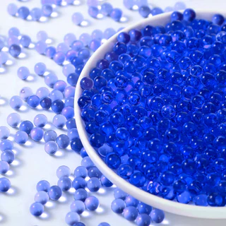 Kit Master 10 20 30 40 50 Mil Bolinhas Gel Hidrogel Azul 7-8mm Bolas Orbeez Cristal BBs Brinquedo Tipo Nerf Arminha