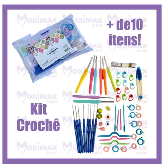 Kit Croche Amigorumi Completo 16 Agulhas Lanmax