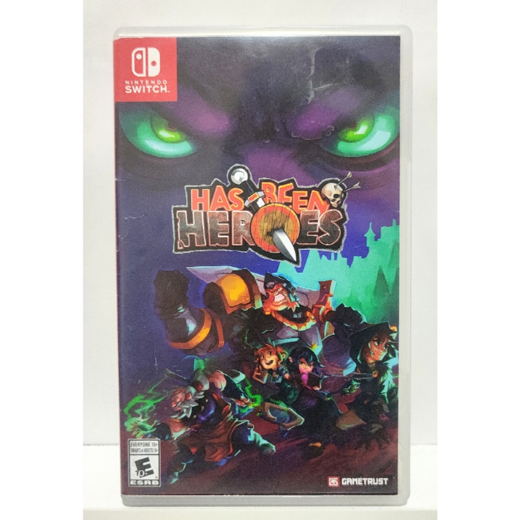 北米版 HAS-BEEN HEROES ハズビーンヒーローズ Switch Has Been Heroes
