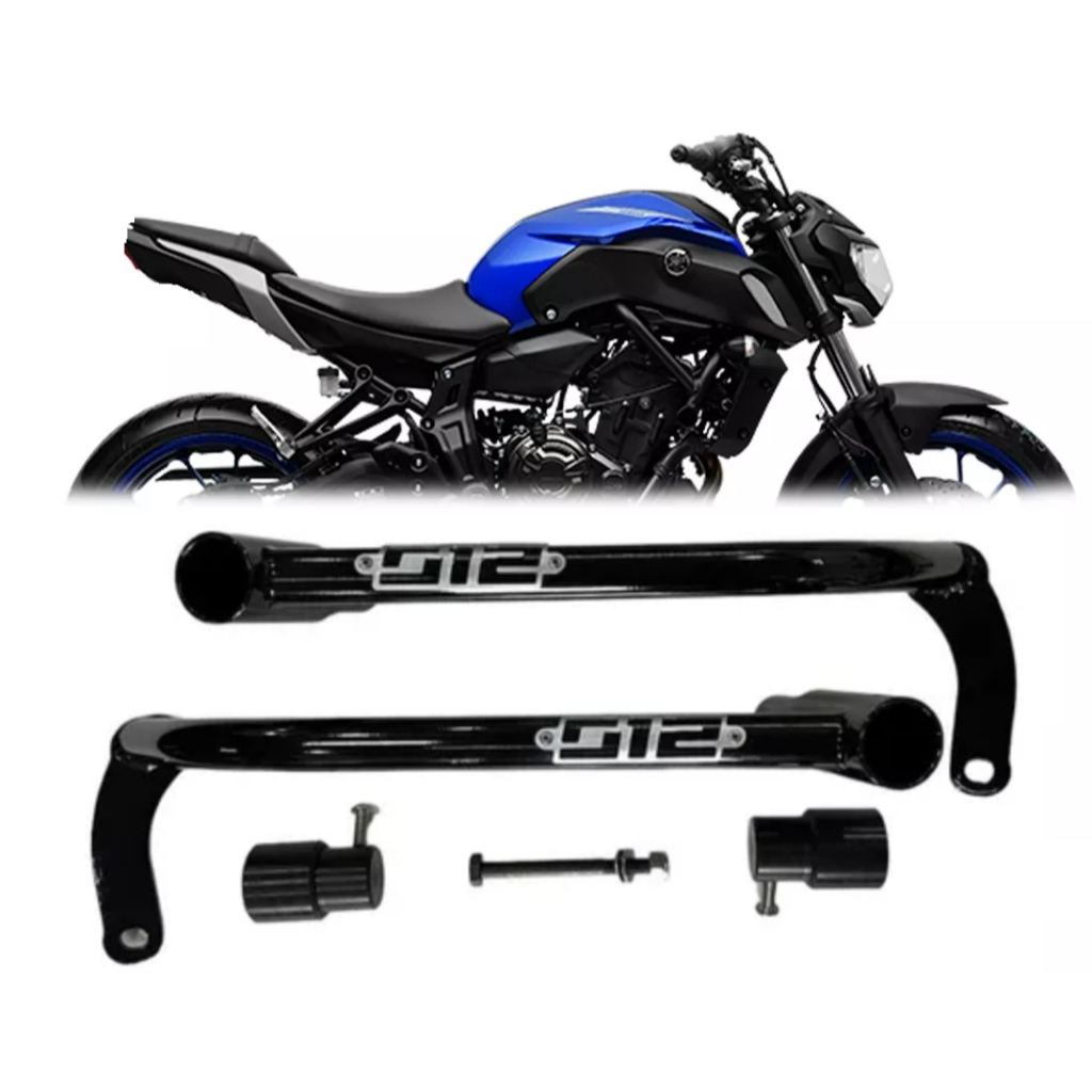 Porte-clés Moto Premium Yamaha MT-07 2015-2021 – Coque De Protection Clé En Aluminium CNC + Anneau Solide – Accessoire Stylé Et Robuste Pour Passionnés