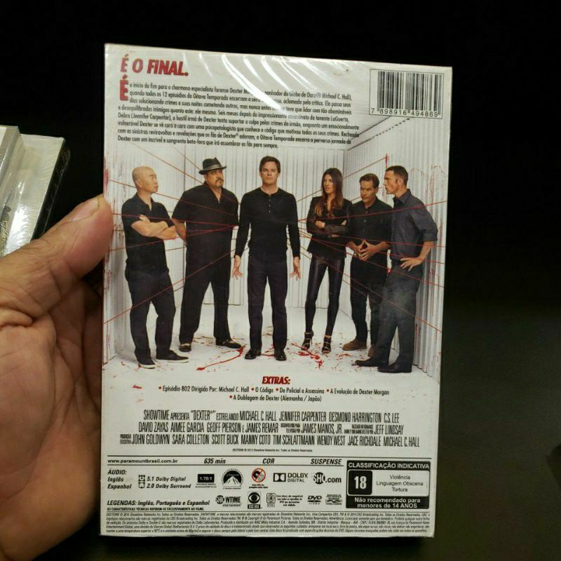 Dexter Season 7 (BOX) [DVD] [Region 2] (English audio