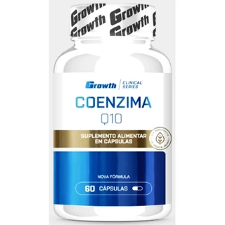 Coezima Q10 - 100mg - 60 Cápsulas - Growth Supplements (Clinical Series)
