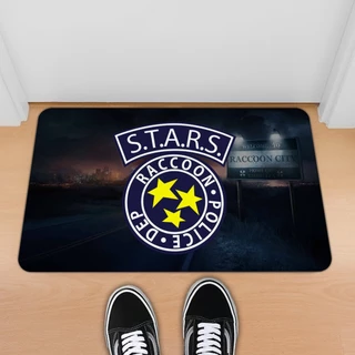 Tapete Decorativo Emborrachado - STRAS POLICE RACCON CITY RESIDENT EVIL
