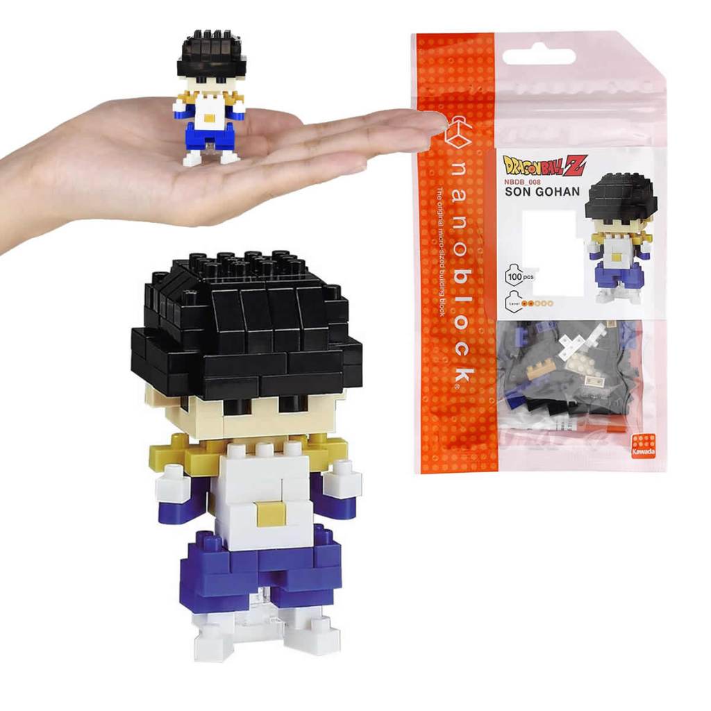 Dragon Ball Z Nano Block Son Gohan 100 Peças Blocos de Montar Reduzidos ...