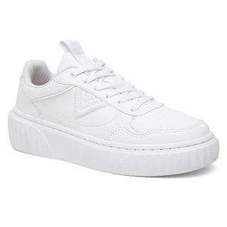 Tênis Feminino Vittal Sneakers Cyndi Solado Flatform Confort Branco