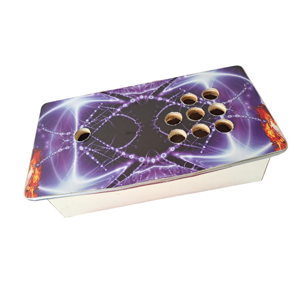 Caixa Para Controle Joystick Arcade Fliperama