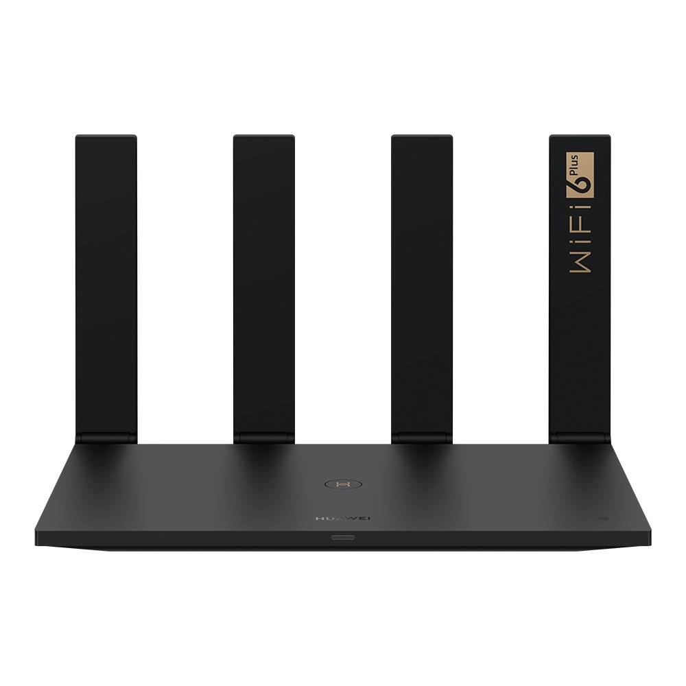 Roteador HUAWEI AX3 Pro Preto, WS7206, até 3000mbps de velocidade, WiFi 6, função mesh
