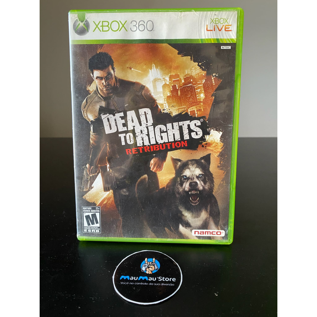 Dead To Rights - Xbox - Complet (Manuel Inclus) - PAL FR - Action Polar - Bon état